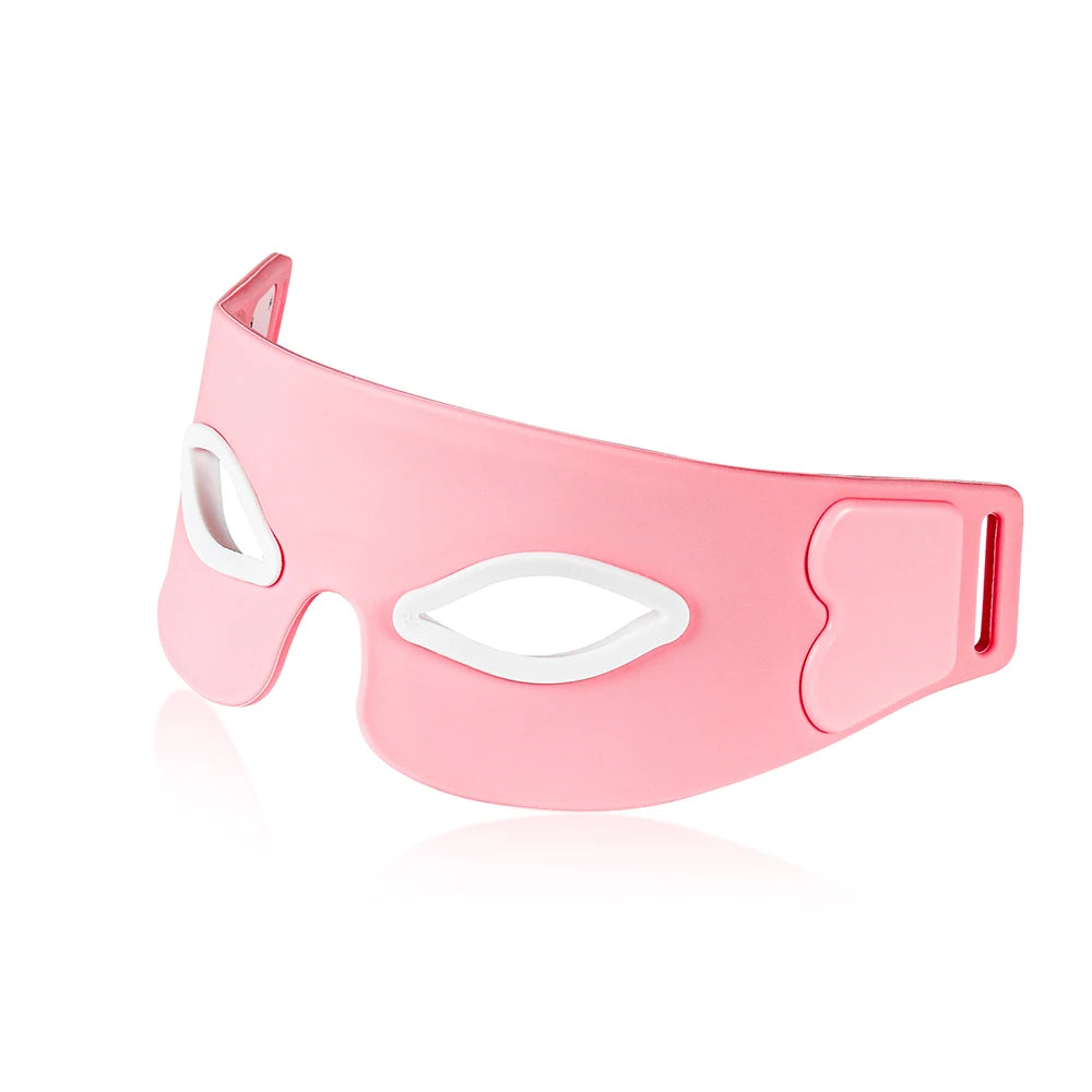Silicone Flexible Photon Eye Mask 7 Colors LED Eyes Beatuy Mask Relieves Eye Fatigue Anti-Wrinkle Dark Circles Eye Care LED Mask - Curl and Collar