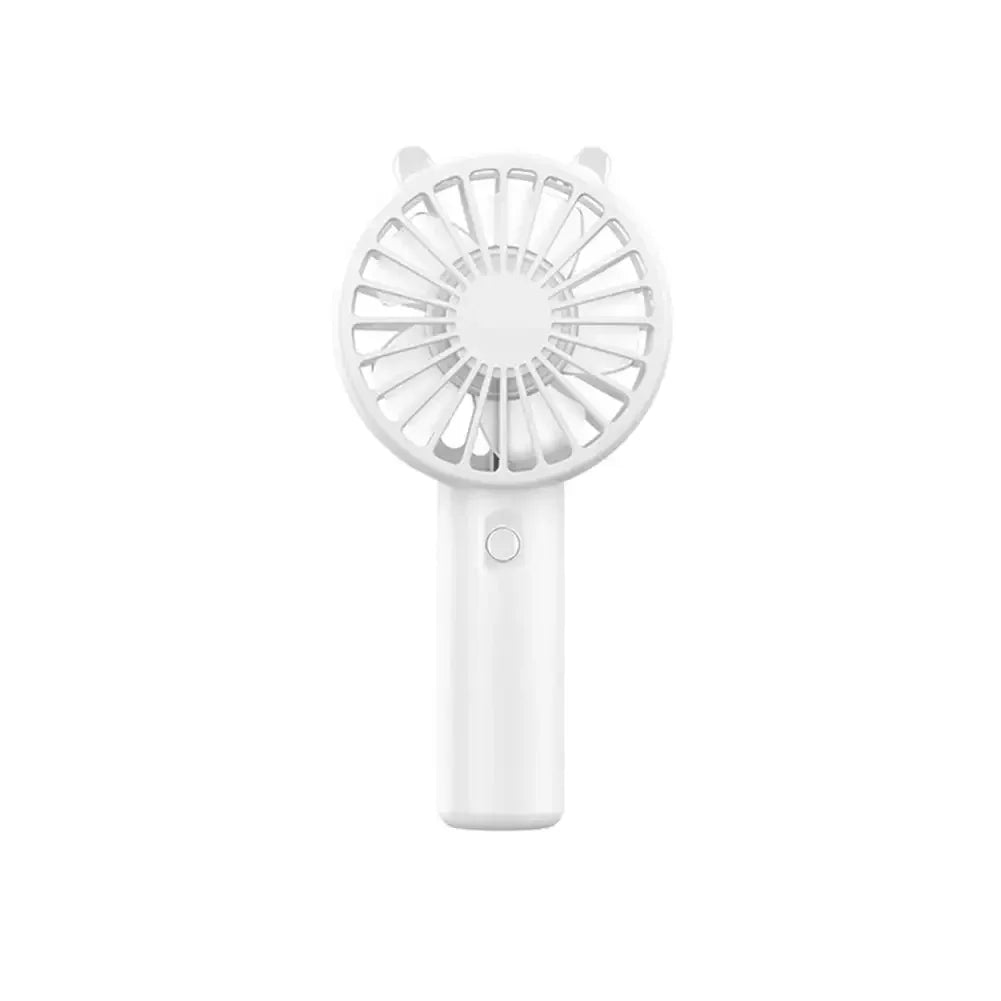 Portable Handheld Fan Small Cooling Fan USB Rechargeable Eyelash Eyelash Mute Cooler Handheld Fan Mini USB Rechargeable Desk - Curl and Collar