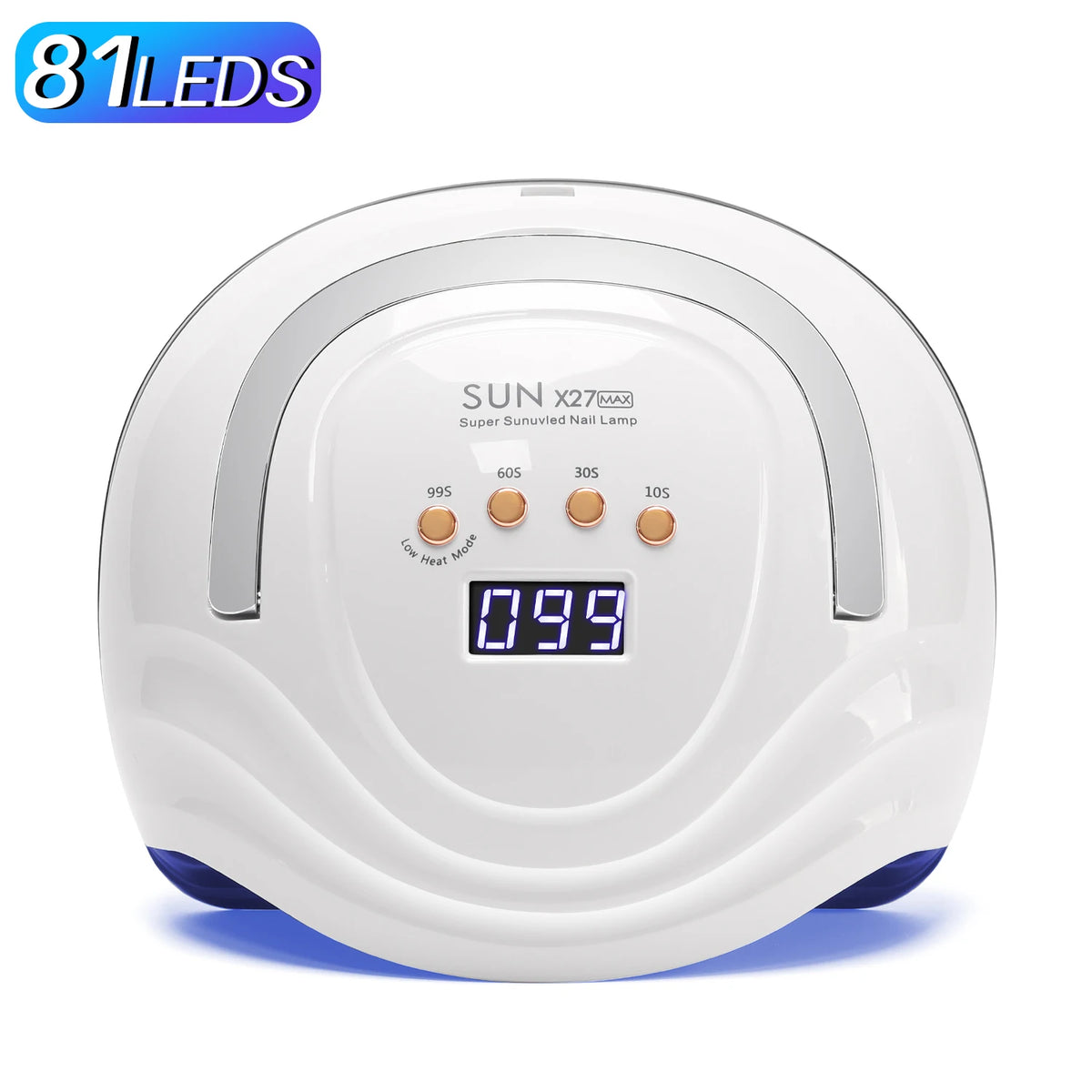 UV LED Nail Lamp 380W Nail Curing Lamps For Home Salon Powerful LED Drying Lamps For All Gel Polish Professional Nail Equipment - Curl and Collar
