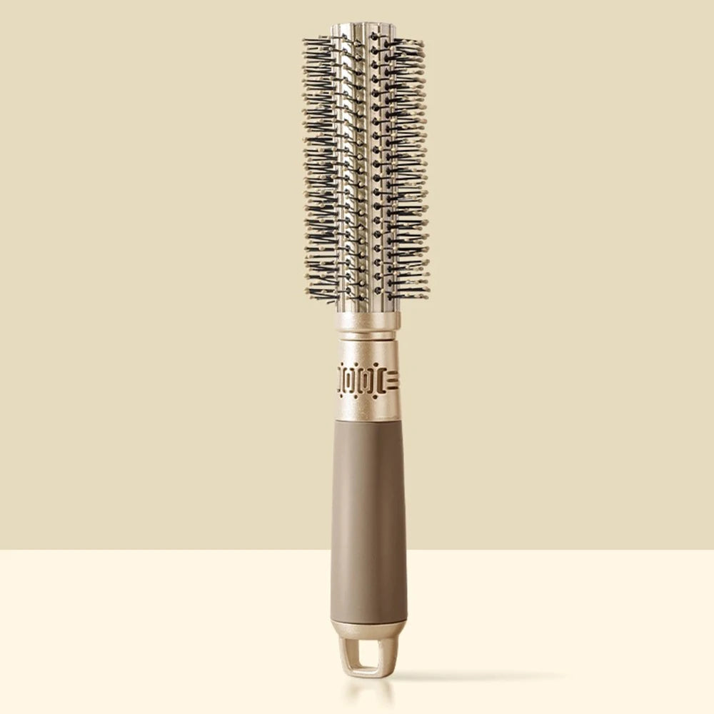 CALIYI Hair Massage Air Cushion Comb Brush Scalp Hairbrush Detangle Anti Static Salon SPA Hairdressing Styling Tool Oval Round - Curl and Collar