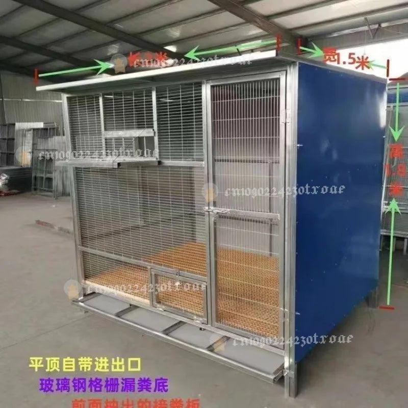 Customizable Breeding & Racing Pigeon Cages Universal Chicken Cage Assembled Pigeon Coops - Curl and Collar